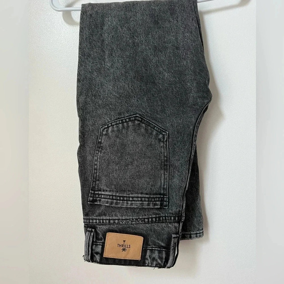 THRILLS Thelma Jeans in Stones Black - Picture 1 of 9